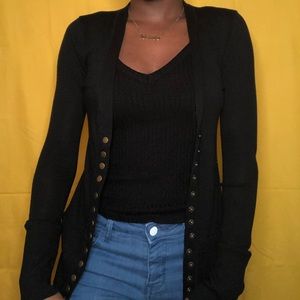 Black Cardigan NWT